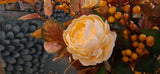 Peony Flower Stem - Creamy Yellow