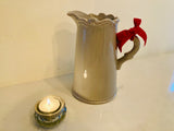 Grey pearl edged jug