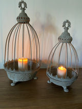 Elegant caged planters - Set of 2