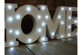 Illuminated Home sign