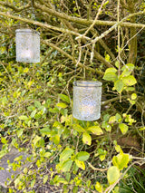 Hanging Daisy Tea Light Holder