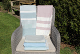 Cotton Throw - Teal