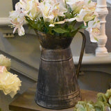 Zinc Flower Jug
