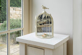 Bird Cage tea light mirror Lantern