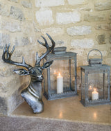 Decorative Silver Deer Head