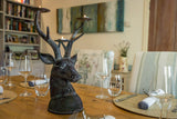 Stag Head Candle Holder centrepiece