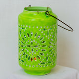 Azteca Lantern in Lime