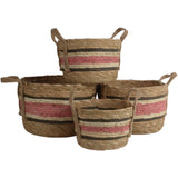 Set of 4 Cotswold Basket Rose