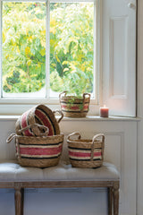 Set of 4 Cotswold Basket Rose