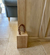 Solid Oak door stop