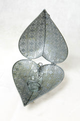 Heart candle lantern