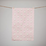 Duck on Pink Tea Towel