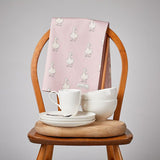 Duck on Pink Tea Towel