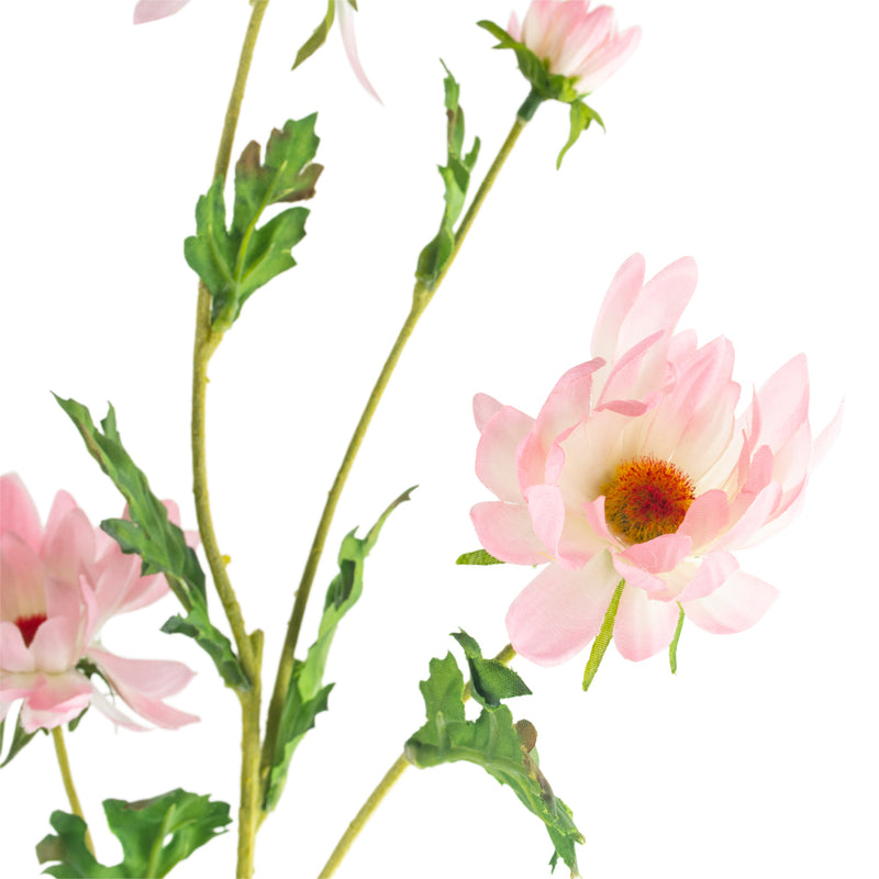 Artificial Blush Pink Daisy Flower Stem