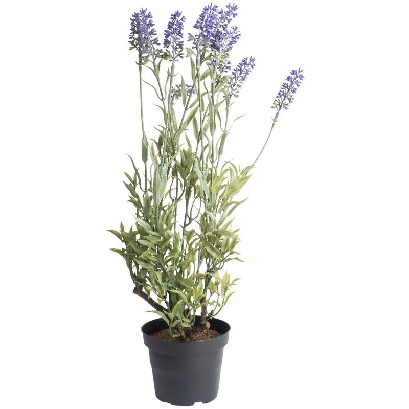 Artificial Lavender Plant Pot