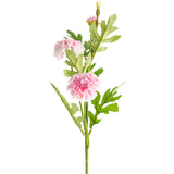 Artificial Pretty Pink Chrysanthemum Flower Stem
