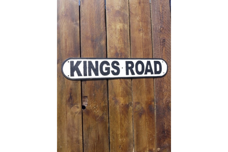 Kings Road Decorative sign