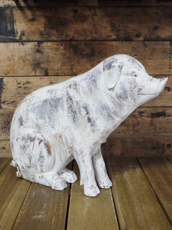 Decorative Pig Statue